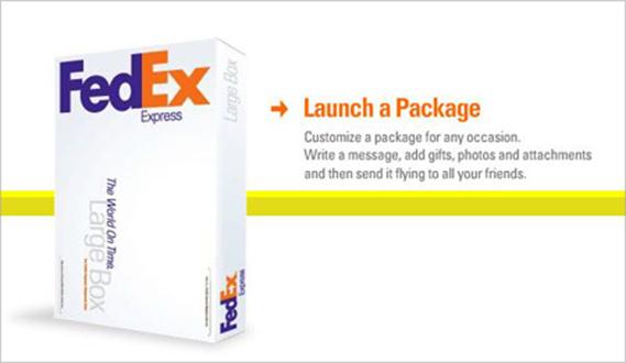 FedEx - Launch a Package, אפליקציית פייסבוק